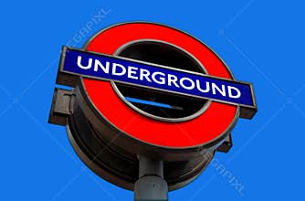 London Underground Transport Sign