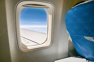 Airplane window