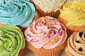 Birthday cupcakes
