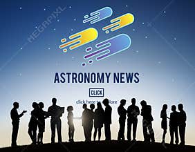 Astronomy News Exploration Nebular Concept