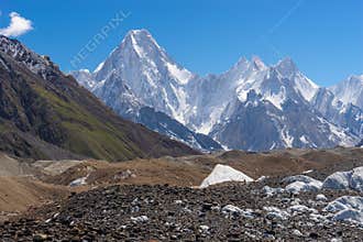 Gasherbrum IV mountain peak, K2trek