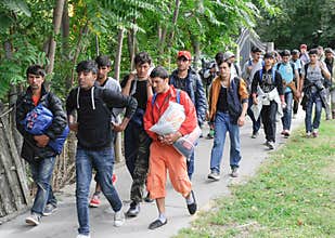 Middle East migrants