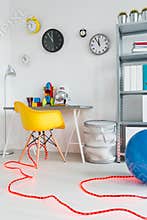 Cosmic space closed in a children room