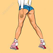 Young Athletic Woman