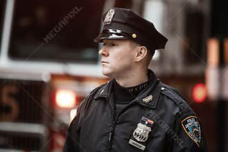 NYPD Police officer in NYC