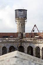 The watchtower of Fort Boyard, Charente-Maritime, France