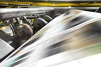 Polygraphic process in a modern printing