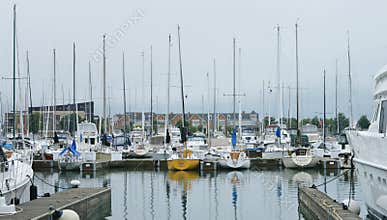 Boats Docked, Kenosha Harbor
