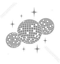Disco ball Vector icon