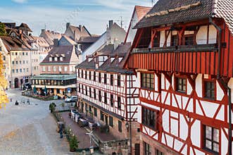 Old town of Nuremberg, Germany