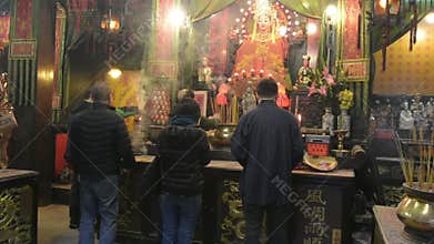 Tin Hau temple in Hong Kong