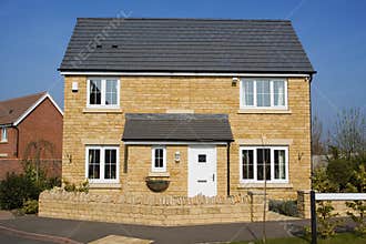 Modern detached house