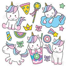 Cute Unicorn Set