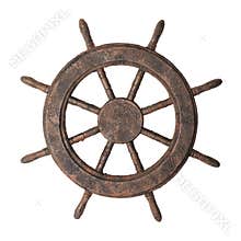 Boat steering wheel