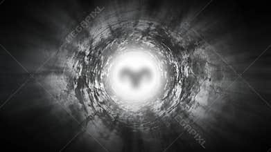 Go to light to the demon. The fearful corridor