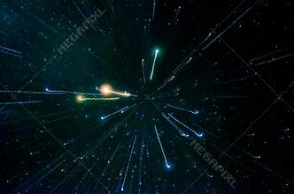 Stars and galaxy outer space sky night universe background