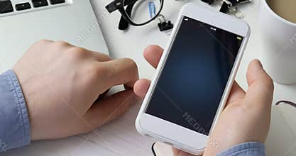 Scanning fingerprint for verifying identity