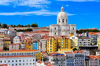 Lisbon cityscape.