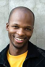 Young african man