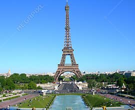 Eiffel Tower in Paris France