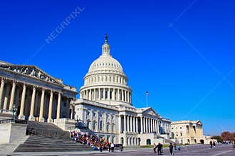 US Capital Building, Washington, DC.