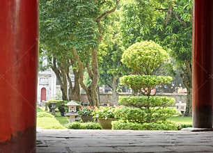 Temple of Literature in Hanoi