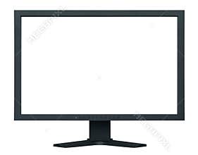Computer flat wide screen
