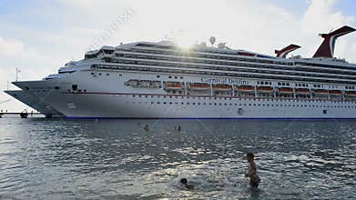 Cruise Ship in Port