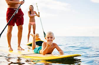 Family Fun, Stand Up Paddling