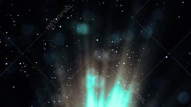 Worship Light Rays 1 Loopable Background