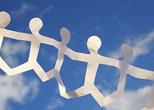 Paper Chain Sky