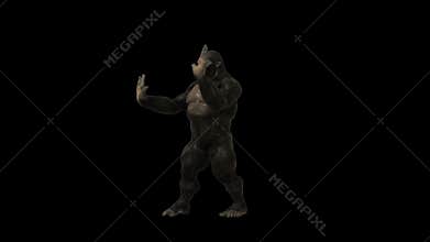 Gorilla Funny Hip Hop Street Dance 6