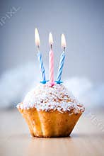 Birthday cupcake