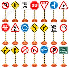 Road Signs, Traffic Signs, Transportation, Safety, Travel