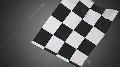 Slow-motion video flapping flag in full HD