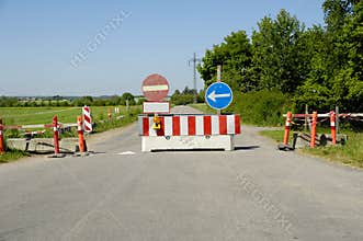 Road block