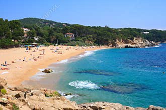 Cala Rovira beach (Costa Brava, Spain)