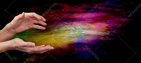Psychic healing energy field