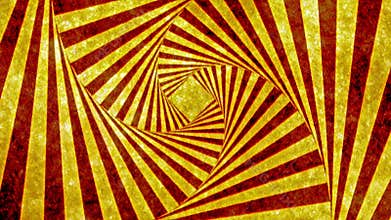 Funky Square Box Rotational Swirl Animation Background