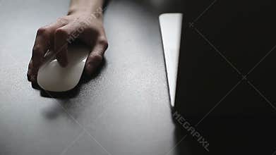 Using a computer mouse