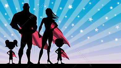 Superhero Family