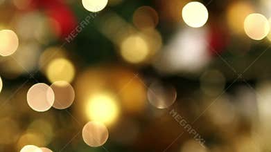 Christmas bokeh lights