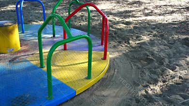 Playground roundabout