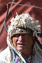 CASPER, WY__CIRCA Â JULY Â 2015__Soldiers and indians reenactment in Casper, Wy. circa July 2015