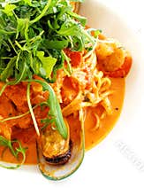 Seafood Pasta food