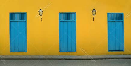 Old havana facada