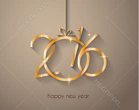 2016 New Year and Happy Christmas background