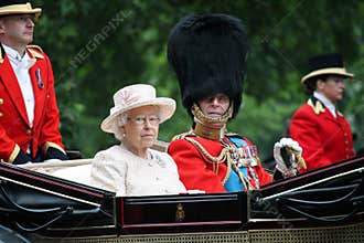 Queen Elizabeth, Trooping of the color Queen Elizabeth 2015