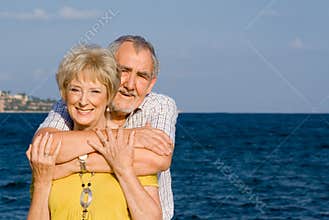 Happy senior couple