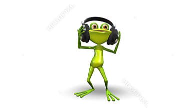 Dancing frog